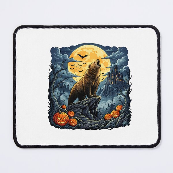 Item preview, spooky fox West Highland White Terrier Moon halloween designed and sold by ArtDesignTp.