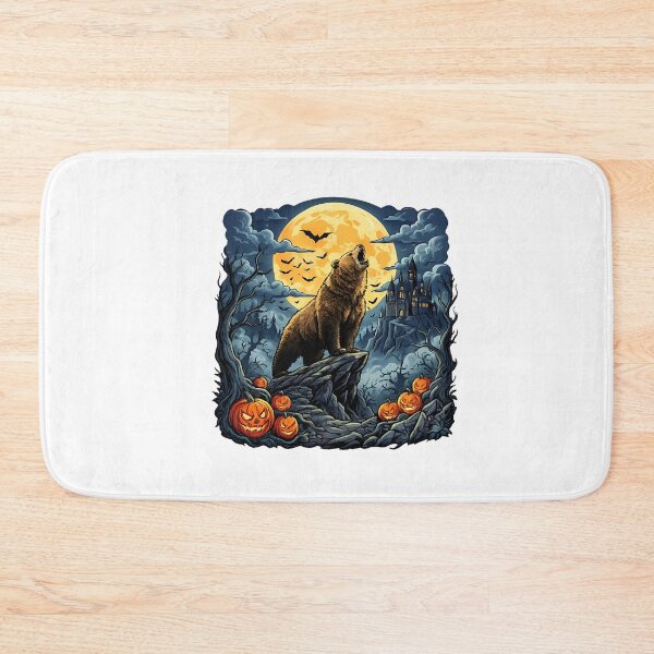 Item preview, spooky fox West Highland White Terrier Moon halloween designed and sold by ArtDesignTp.