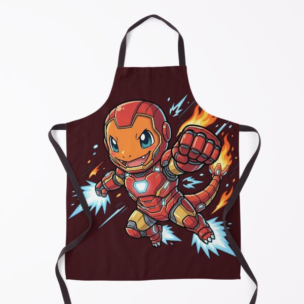 Item preview, Iron Salamander Chibi Superhero Crossover Fan Art designed and sold by KismetsKawaiiCo.