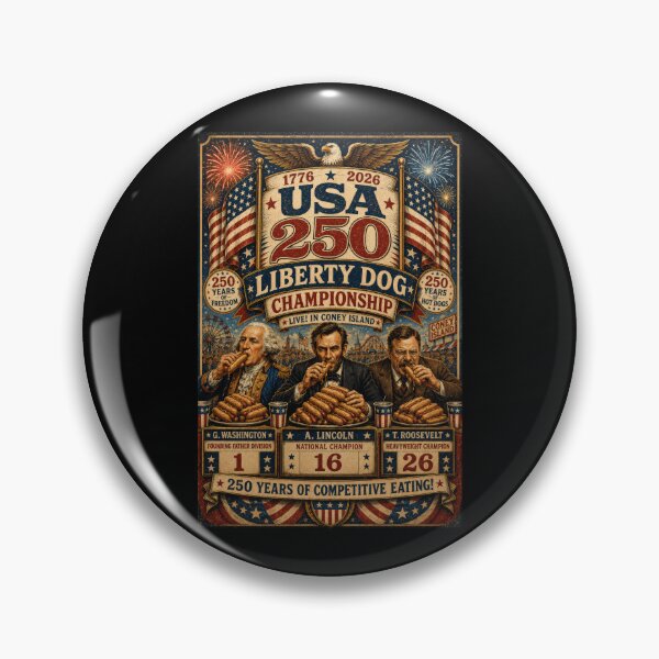 Item preview, America 250 Hot Dog Eating Contest designed and sold by TheTrendsDesk.