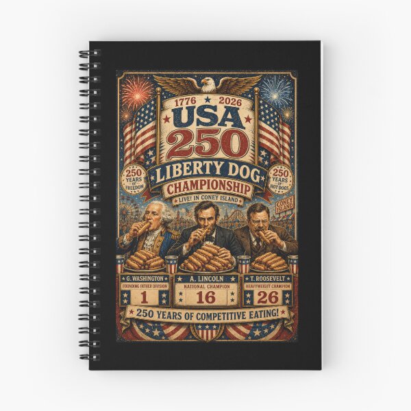 Item preview, America 250 Hot Dog Eating Contest designed and sold by TheTrendsDesk.