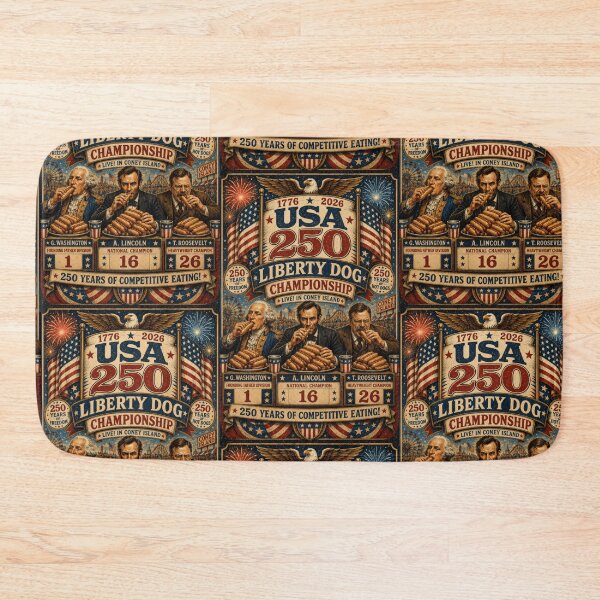 Item preview, America 250 Hot Dog Eating Contest designed and sold by TheTrendsDesk.