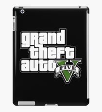 Grand Theft Auto V logo iPad Case/Skin