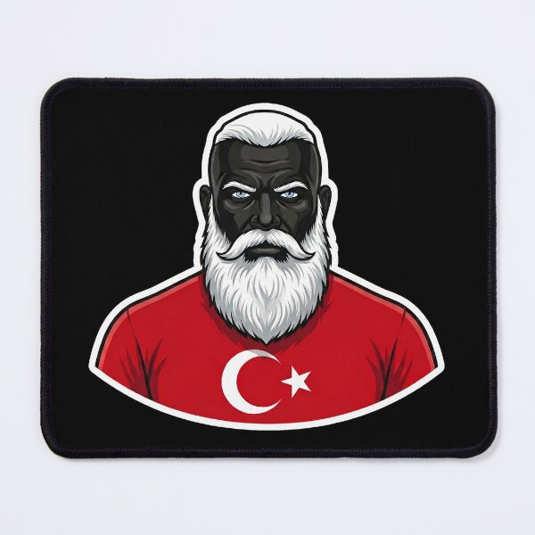 Item preview, GigaChad Türkiye Football fan (World Cup 2026) designed and sold by pakehart.