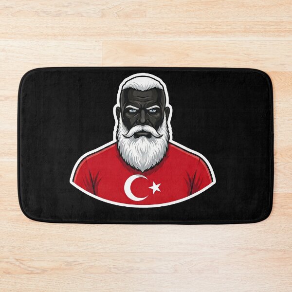 Item preview, GigaChad Türkiye Football fan (World Cup 2026) designed and sold by pakehart.