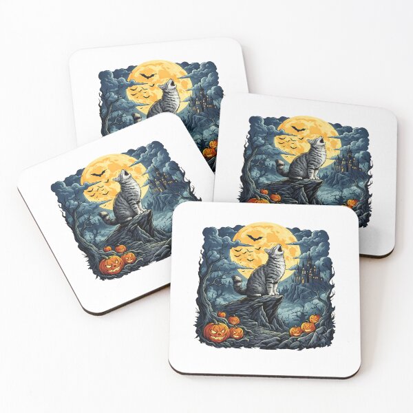 Item preview, funny West Highland White Terrier Moon halloween designed and sold by ArtDesignTp.