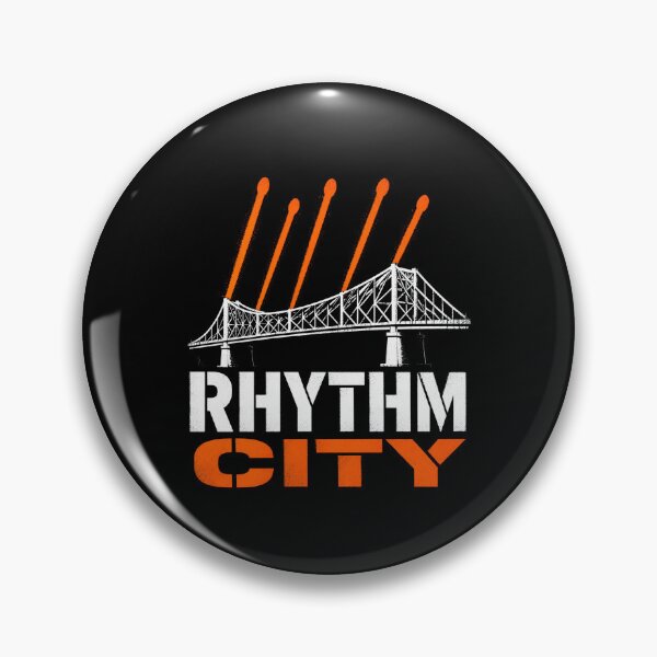 Item preview, Rhythm City Montreal Jacques Cartier Bridge Music Art designed and sold by Fenay Designs.