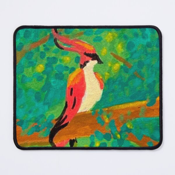 Item preview, Red Bird in the Trees designed and sold by AvalonUnmuzzled.