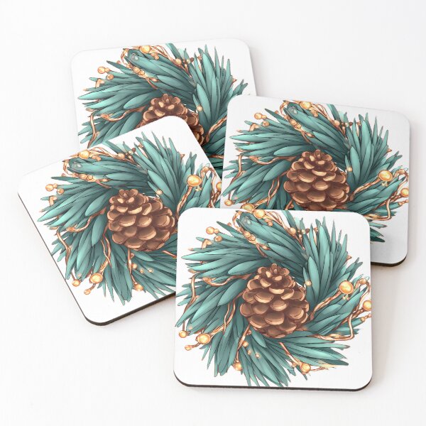 Item preview, Starry Pinecone Charm designed and sold by IllumeInk.