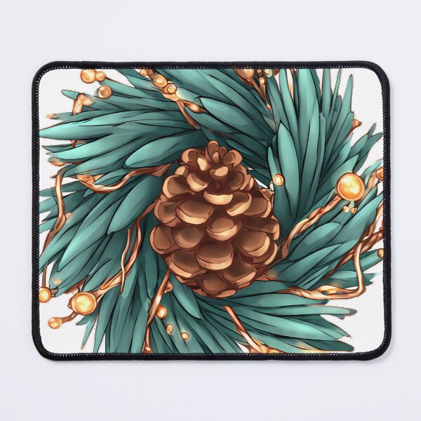 Item preview, Starry Pinecone Charm designed and sold by IllumeInk.