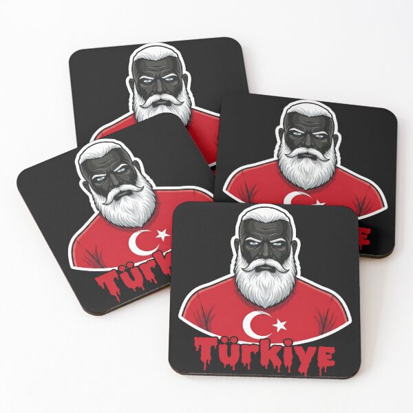 Item preview, GigaChad Türkiye Football fan (World Cup 2026) with red caption designed and sold by pakehart.