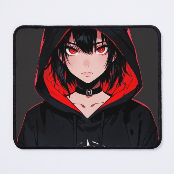 Item preview, Cyberpunk Anime Waifu Red Glow Illustration designed and sold by AnimDream .