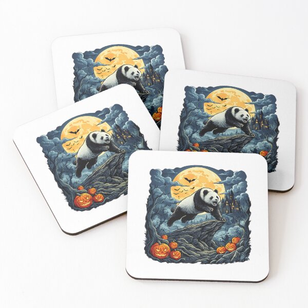 Item preview, West Highland White Terrier Moon spooky cat halloween designed and sold by ArtDesignTp.