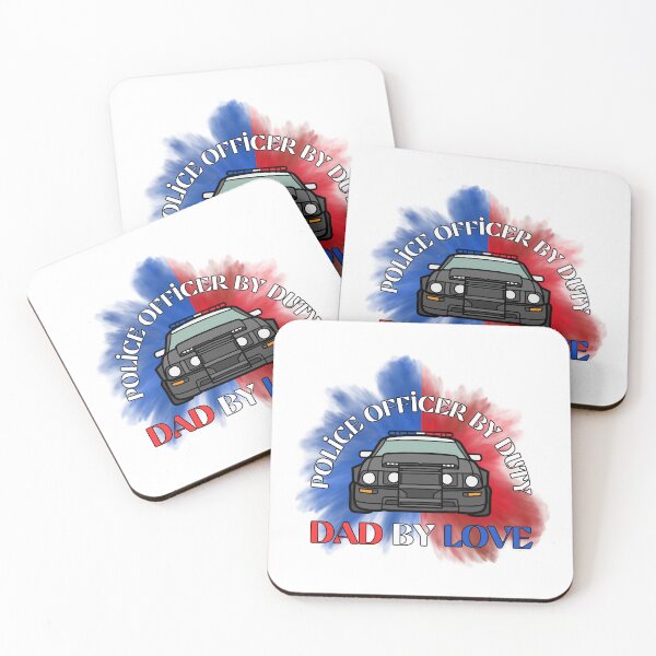 Item preview, Police Officer By Duty. Dad By Love. | Father's Day Gift for Police Dad designed and sold by MagnetStyle.