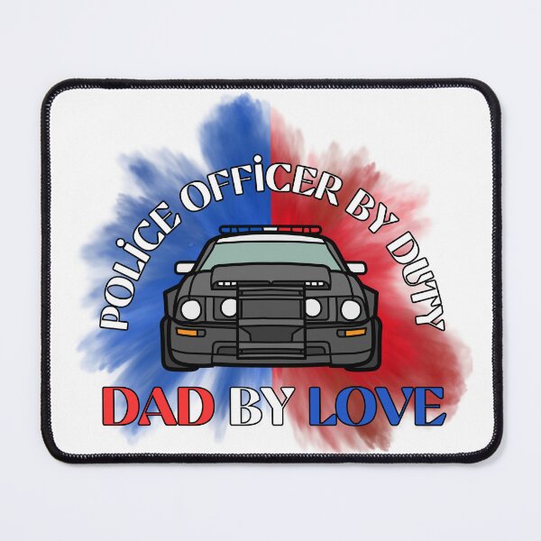Item preview, Police Officer By Duty. Dad By Love. | Father's Day Gift for Police Dad designed and sold by MagnetStyle.