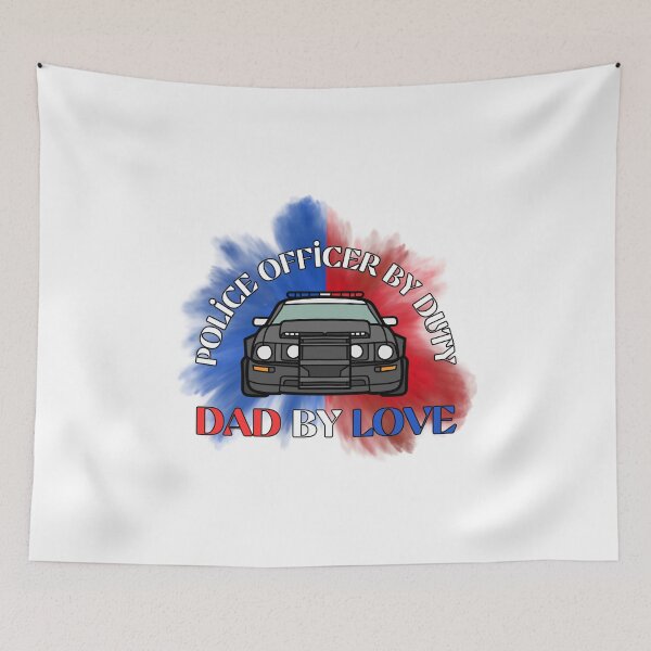 Item preview, Police Officer By Duty. Dad By Love. | Father's Day Gift for Police Dad designed and sold by MagnetStyle.