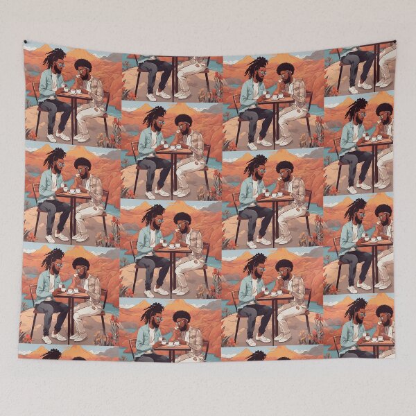 Item preview, Cute Couple Love Scene Illustration designed and sold by MMV2612.