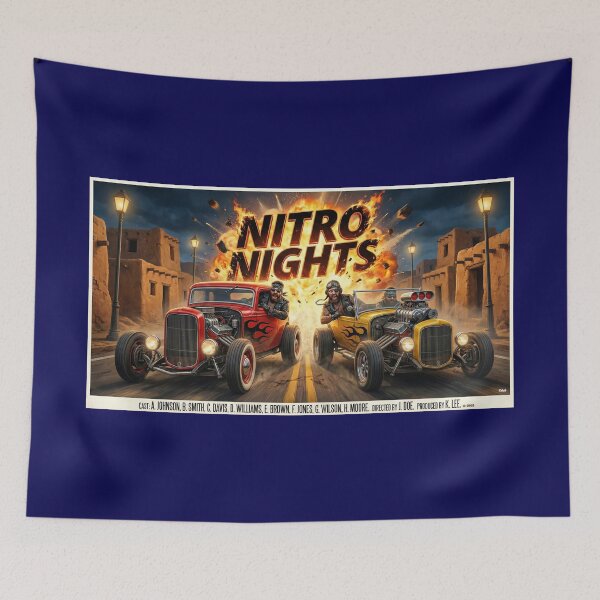 Item preview, MOVIE POSTER NITRO NIGHTS 1969 designed and sold by VERYOLDROAD BY AXTON BROWNING .