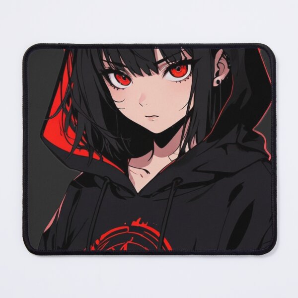 Item preview, Japanese Streetwear Anime Girl Red Eye Graphic designed and sold by AnimDream .