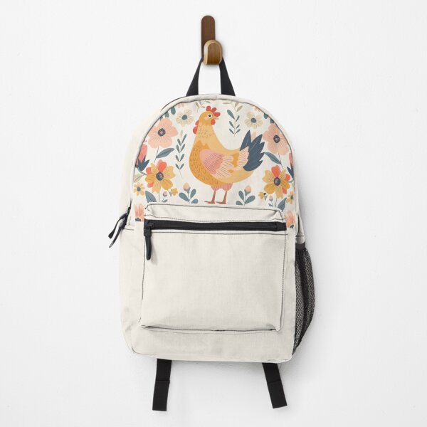 Item preview, Scandinavian Folk Art, Floral Chicken designed and sold by xiao xuans.