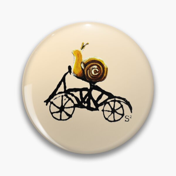 Item preview, Whimsical Bike and Snail Illustration designed and sold by ArtistsAtticWI.