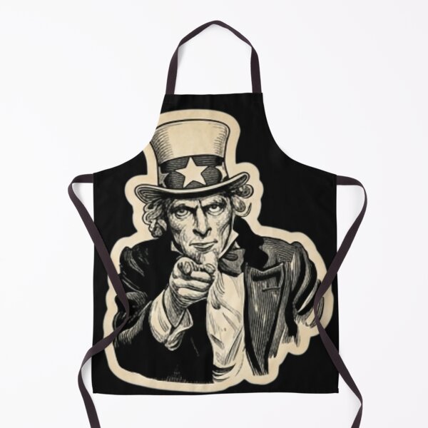 Item preview, Vintage Uncle Sam I Want You Patriotic Independence Day Engraving designed and sold by DarkOriginArts.