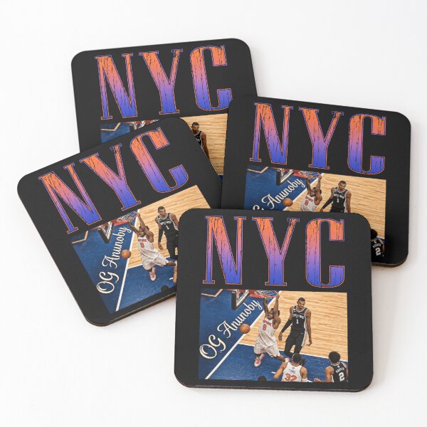 Item preview, OG Anunoby, Jalen Brunson, New York Knicks 2026 World Champions, Jalen Brunson Josh Hart OG Anunoby KAT Karl-Anthony Towns Orange - New York Knicks designed and sold by MoodPuppyLab.