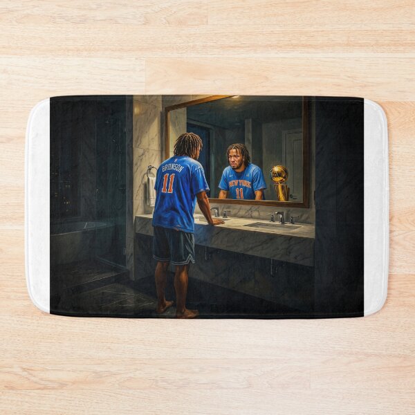 Item preview, Jalen Brunson NBA Finals MVP Emotional Portrait designed and sold by Home Decor Art.