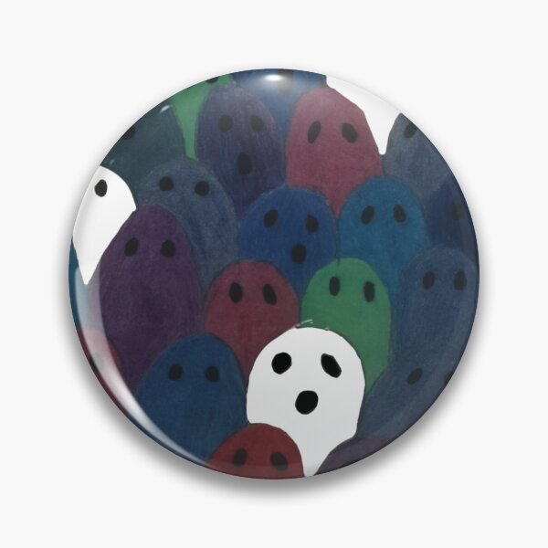 Item preview, The ghosts of social anxiety and loneliness designed and sold by TealKoi.
