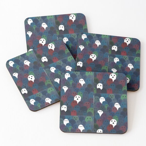 Item preview, The ghosts of social anxiety and loneliness designed and sold by TealKoi.