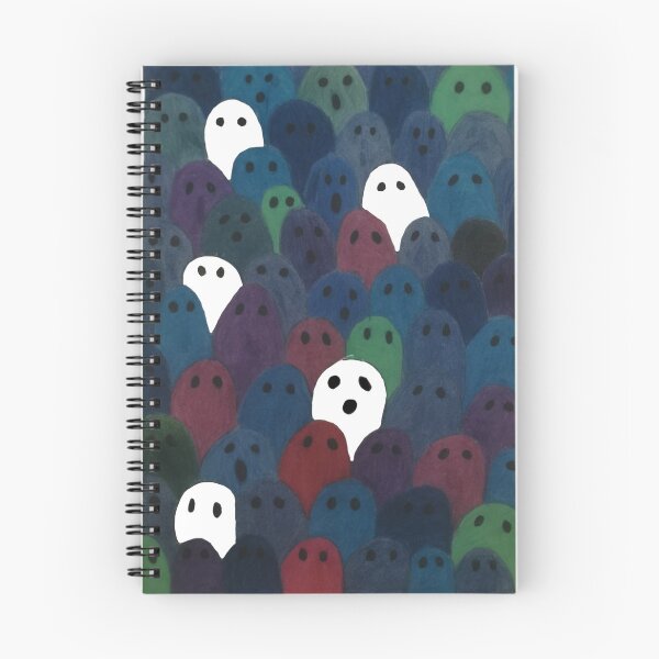Item preview, The ghosts of social anxiety and loneliness designed and sold by TealKoi.