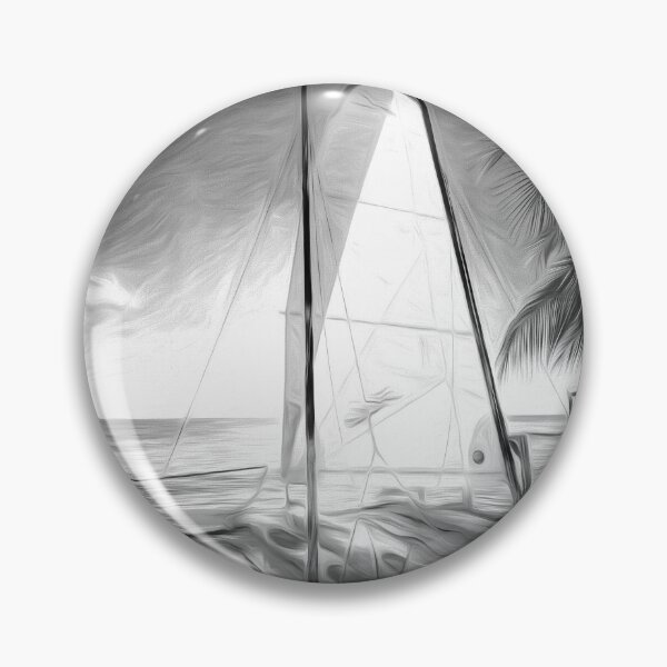 Item preview, Catamaran Caribbean Beach Art designed and sold by Londonimages.