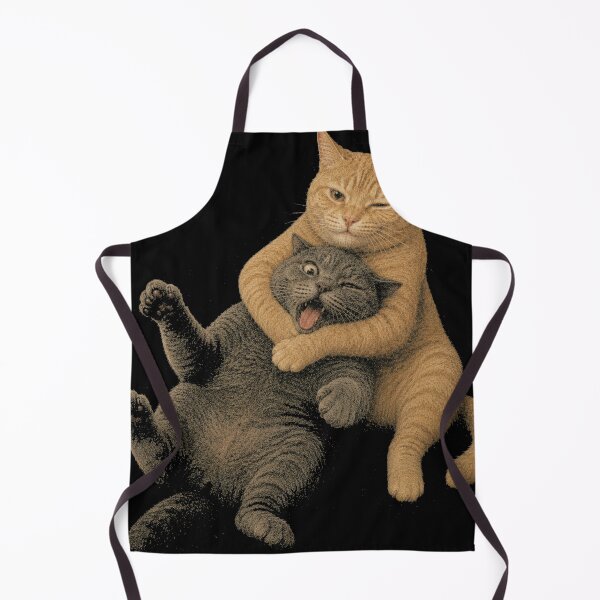 Item preview, Funny Hugging Cats Vintage Cat Meme designed and sold by will freed18.