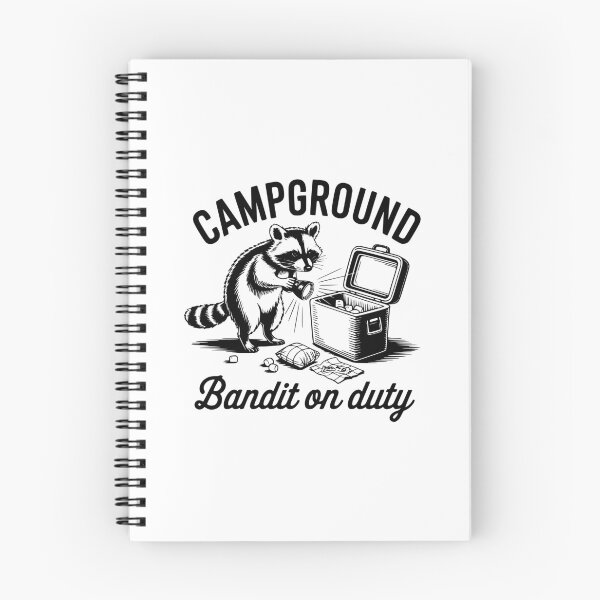 Item preview, Campground Bandit On Duty designed and sold by FloraliteCo.