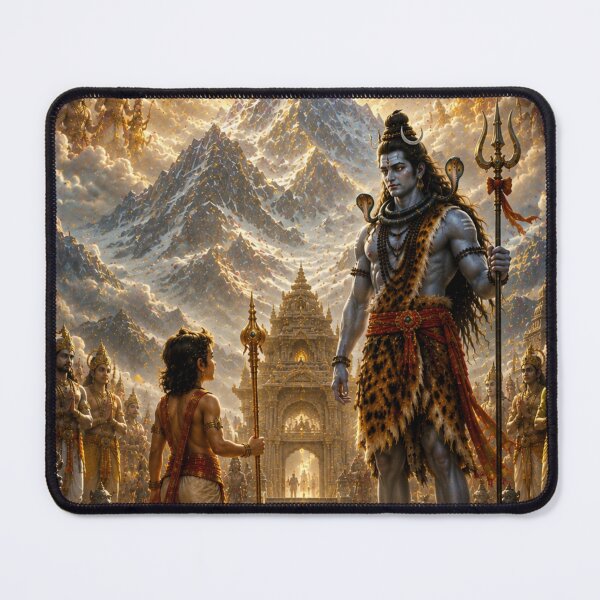 Item preview, Ganesha Birth Story Series – The Divine Guardian of Kailash designed and sold by Homyar.