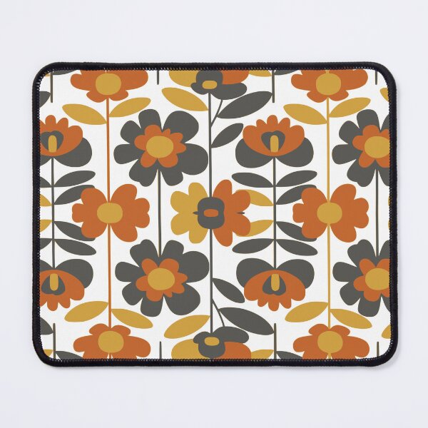 Item preview, Retro 70s Scandinavian Floral Seamless Pattern designed and sold by Nikola Dio.