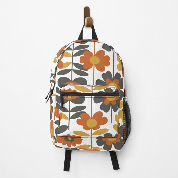 Item preview, Retro 70s Scandinavian Floral Seamless Pattern designed and sold by Nikola Dio.
