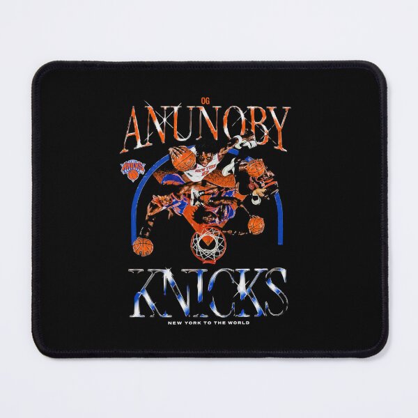 Item preview, OG Anunoby New York Knicks New York To The World 2026 NBA designed and sold by DETOYASHALL.