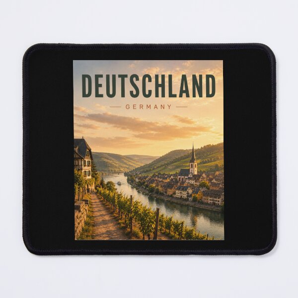 Item preview, Germany Vineyard Valley Travel Poster designed and sold by Tienda-Vane.