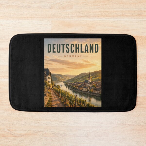 Item preview, Germany Vineyard Valley Travel Poster  designed and sold by Tienda-Vane.