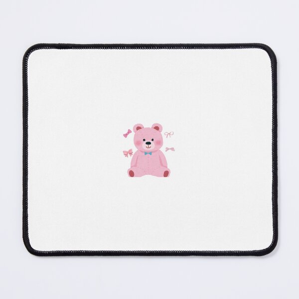Item preview, Cute Pink Teddy Bear Aesthetic Sticker designed and sold by DailyDoodlesBySumbul.