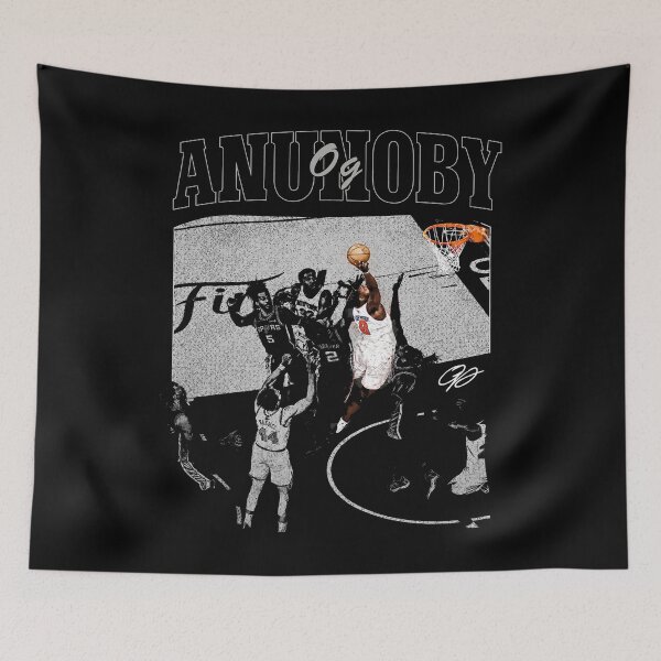 Item preview, OG Anunoby, Jalen Brunson, New York Knicks 2026 World Champions, Jalen Brunson Josh Hart OG Anunoby KAT Karl-Anthony Towns Orange - New York Knicks designed and sold by MoodPuppyLab.