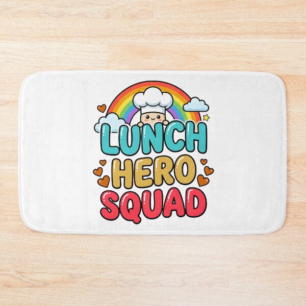 Item preview, school lunch hero squad  worker squad designed and sold by ArtDesignTp.