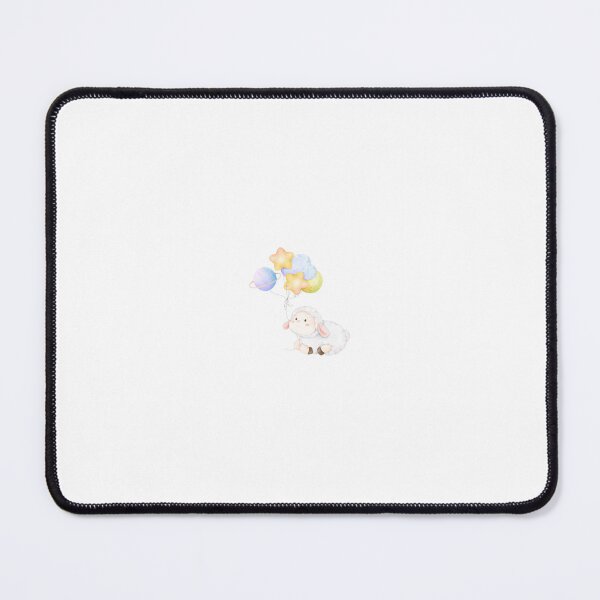 Item preview, Cute Watercolor Lamb with Pastel Balloons designed and sold by DailyDoodlesBySumbul.