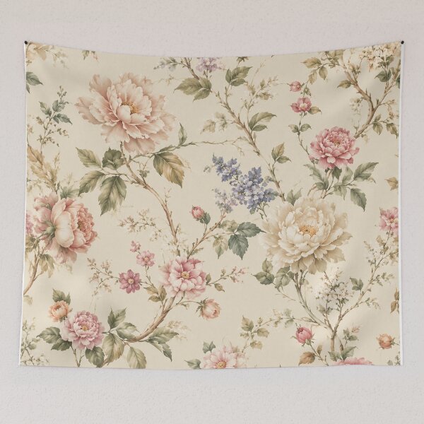 Item preview, flower wallpaper designed and sold by Vibeprintstyle.