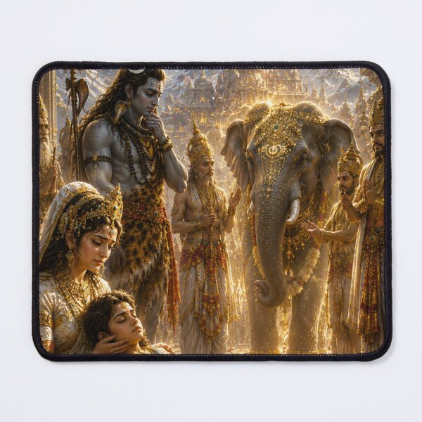 Item preview, Ganesha Birth Story Series – The Divine Elephant and Lord Ganesha's Destiny designed and sold by Homyar.