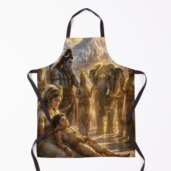Item preview, Ganesha Birth Story Series – The Divine Elephant and Lord Ganesha's Destiny designed and sold by Homyar.