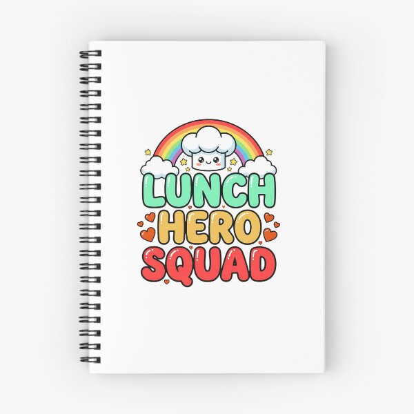 Item preview, school lunch hero squad  crew gift designed and sold by ArtDesignTp.