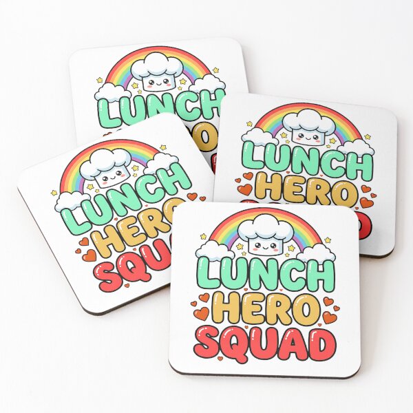 Item preview, school lunch hero squad  crew gift designed and sold by ArtDesignTp.