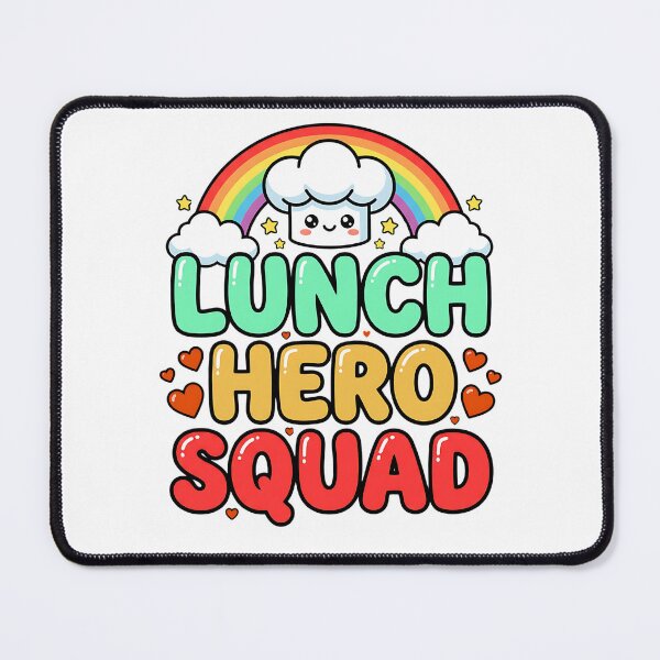 Item preview, school lunch hero squad  crew gift designed and sold by ArtDesignTp.